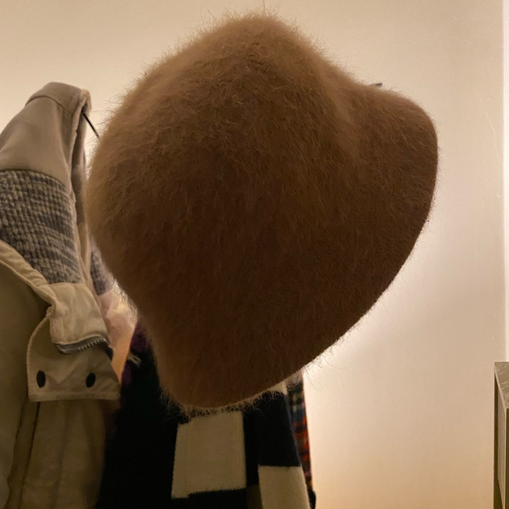 Y2K ‘Clueless’ ‘Dion’ Style Real Angora Bucket Hat